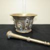 Almirez antiguo de bronce - Imagen 5