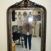Espejo antiguo ebonizado - Imagen 4
