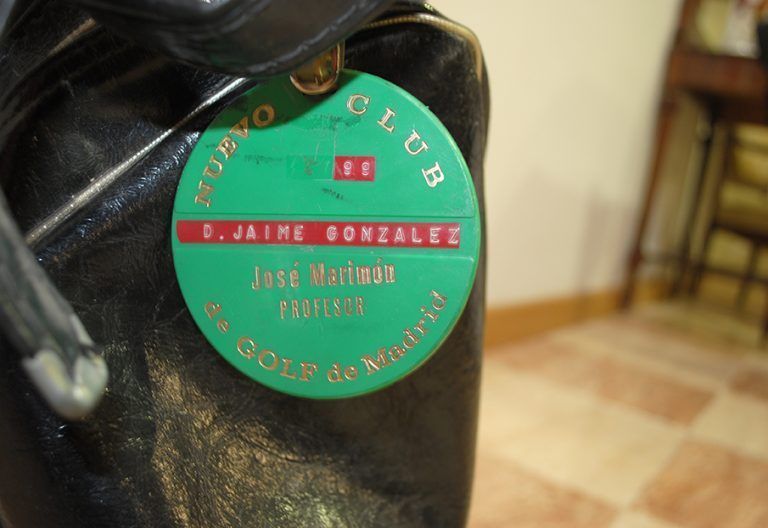 Bolsa palos de golf - Antiguedades El Apaño