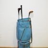 Bolsa azul palos de golf - Imagen 2