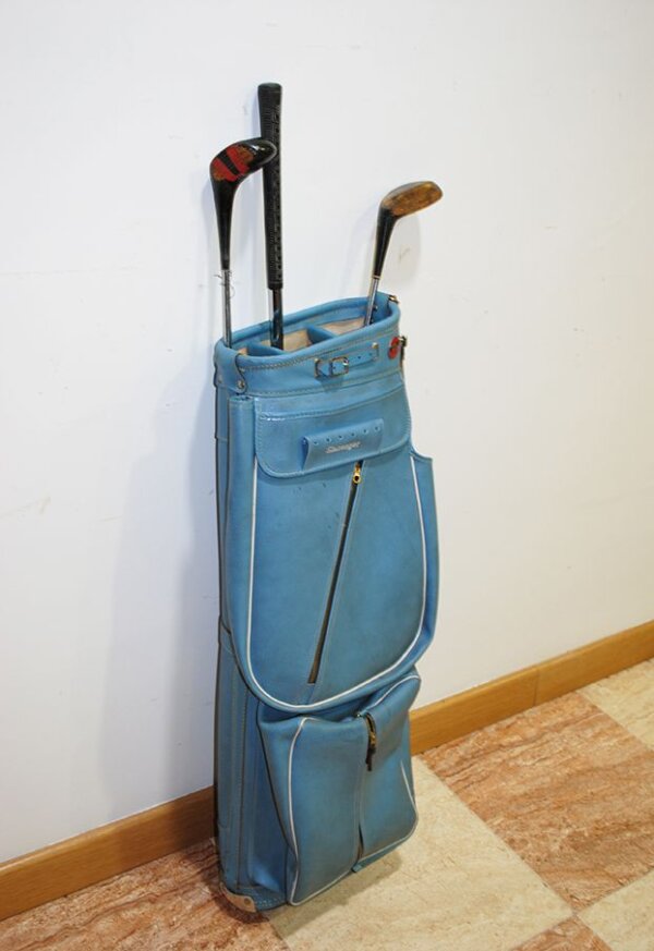 Bolsa azul palos de golf - Imagen 3