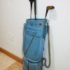 Bolsa azul palos de golf - Imagen 4