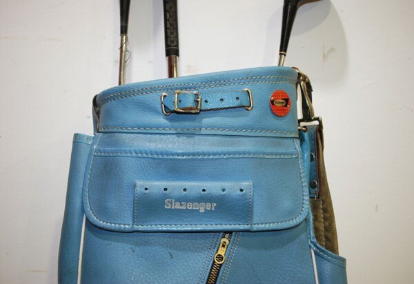 Bolsa azul palos de golf - Imagen 5