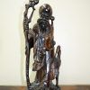 Escultura oriental tallada - Imagen 2