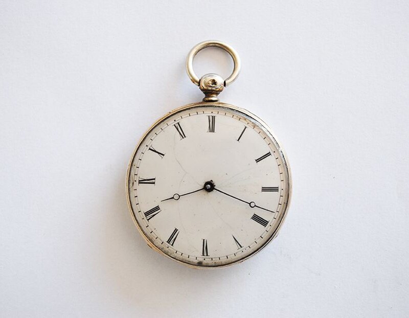 Reloj de bolsillo plata 925