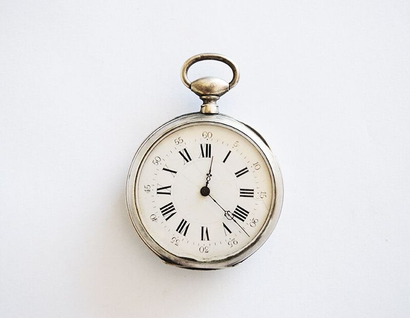 Reloj de bolsillo decoración