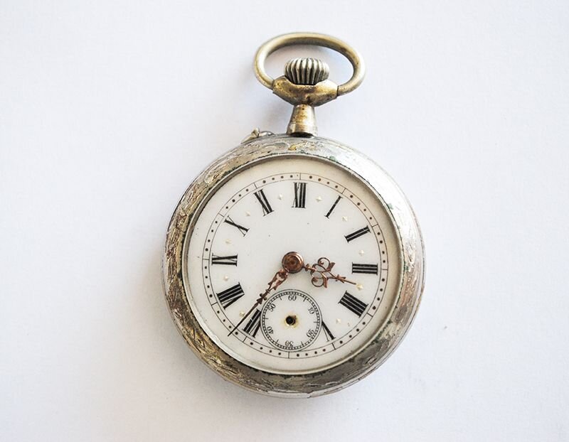Antiguo reloj de bolsillo