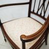 Sillón inglés marquetería - Imagen 7