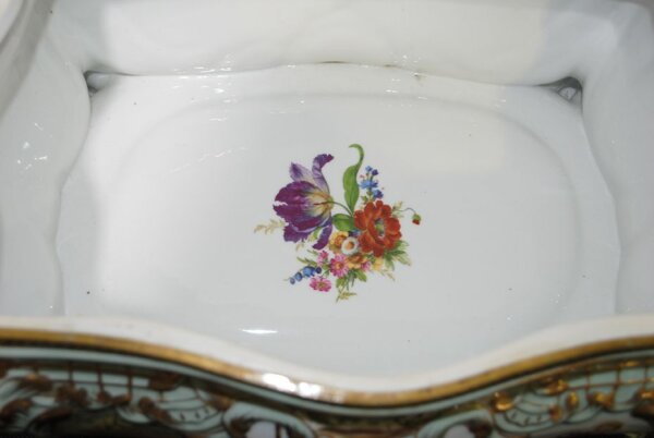 Gran joyero de porcelana - Imagen 9