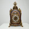 Reloj Luis XV marquetería - Imagen 3