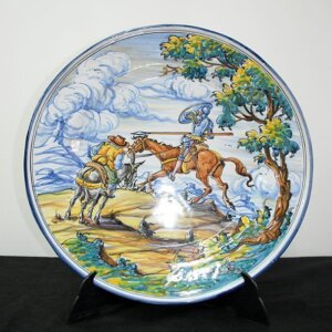 Plato cerámica talavera