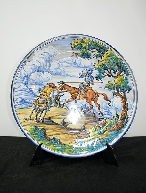 Plato cerámica talavera