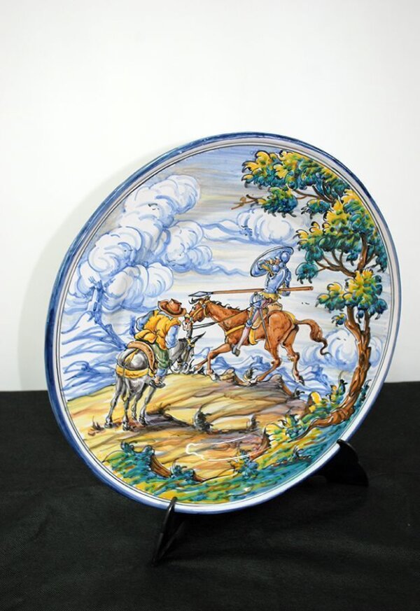 Plato cerámica talavera - Imagen 4