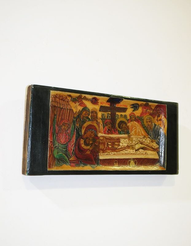 Icono sepultura de Cristo