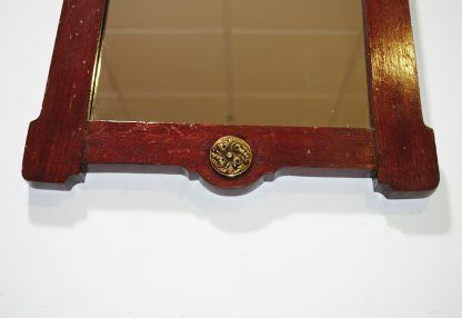 Espejito de caoba y bronce - Imagen 3