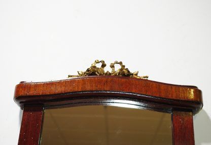 Espejito de caoba y bronce - Imagen 4