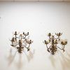 Apliques candelabros metal - Imagen 2