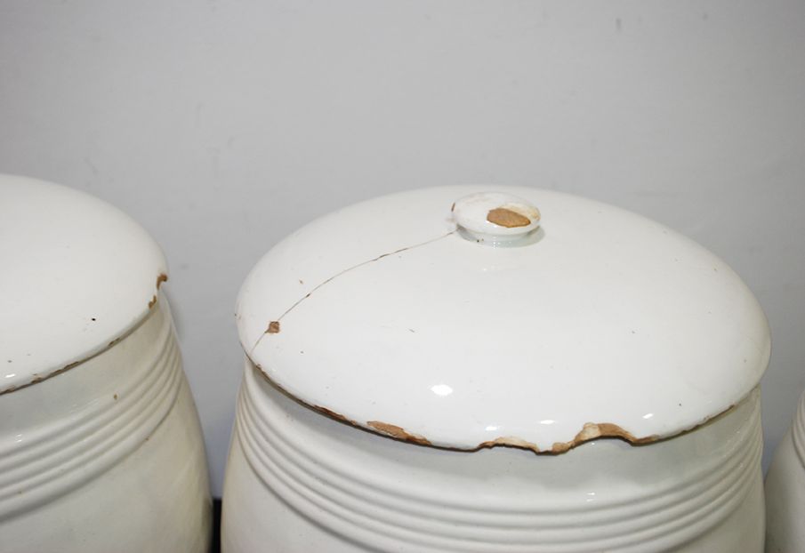 Tarros de cocina cerámica - Antiguedades El Apaño