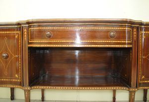 Aparador caoba y marquetería - Antiguedades El Apaño