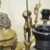 Candelabros de bronce - Imagen 4