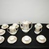 Juego de café Limoges flores - Imagen 3