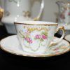 Juego de café Limoges flores - Imagen 9
