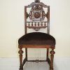 Silla Alfonsina de nogal - Imagen 8