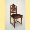 Silla Alfonsina de nogal