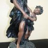Figura escultura de marmolina - Imagen 4