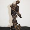 Estatua dama de bronce - Imagen 2