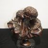 Figura de bronce enamorados - Imagen 2