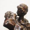 Figura de bronce enamorados - Imagen 4