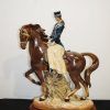 Figura caballo con dama amazona - Imagen 2