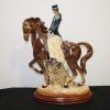 Figura caballo con dama amazona