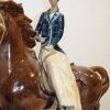 Figura caballo con dama amazona - Imagen 4