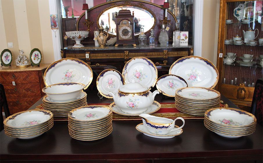 Vajilla porcelana antigua best sale