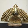 Abanico antiguo de bronce - Imagen 6