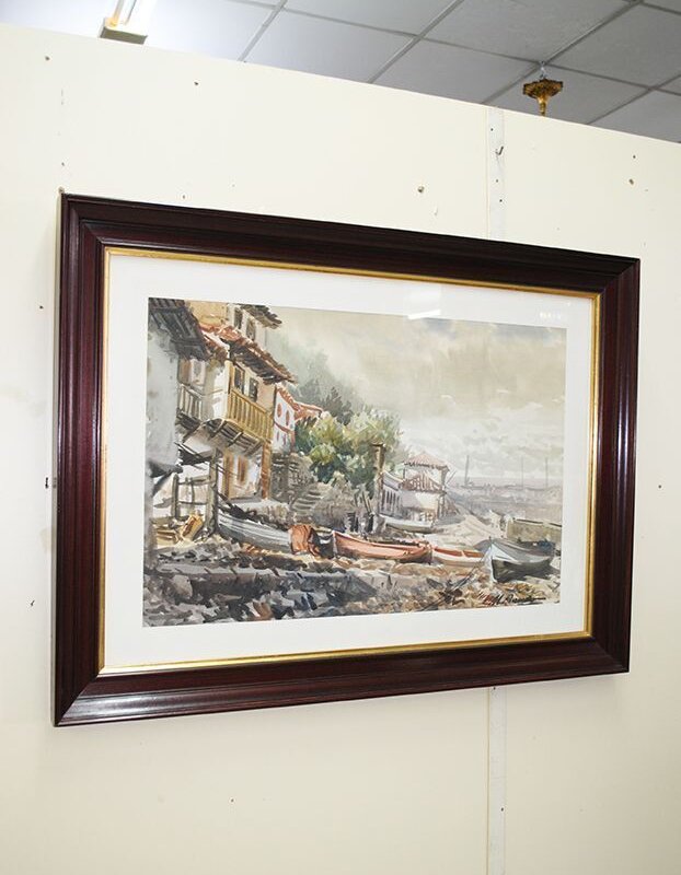 Acuarela pintor Miguel Acevedo