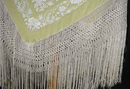 Mantón de manila motivos chinos - Imagen 10