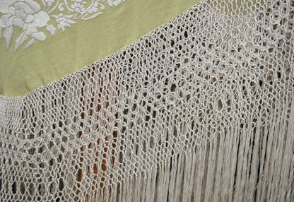 Mantón de manila motivos chinos - Imagen 11