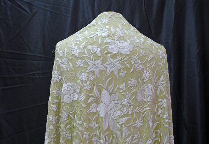 Mantón de manila motivos chinos - Imagen 6