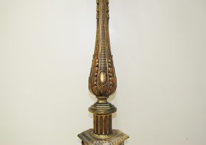 Lámpara de pie candelabro - Antiguedades El Apaño