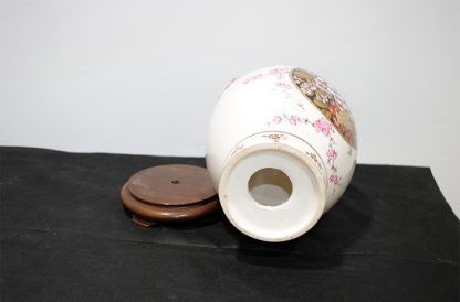 Jarrón porcelana flores - Imagen 6