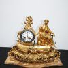 Reloj de bronce y mármol - Imagen 2
