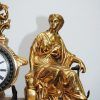 Reloj de bronce y mármol - Imagen 4