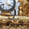 Reloj de bronce y mármol - Imagen 5
