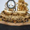 Reloj de bronce y mármol - Imagen 6