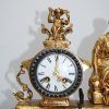 Reloj de bronce y mármol - Imagen 7