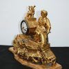 Reloj de bronce y mármol - Imagen 8