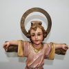 Escultura Niño Jesús en cruz - Imagen 2